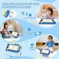 thumbnail image 2 of Drawing Toys for 1 2 3 Years Old, Educational Learning Toys for Preschoolers Birthday Christmas/Easter Gifts (Blue), 2 of 6