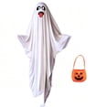 thumbnail image 2 of Sahpxhe Halloween Ghost Costume, Adult Horror Cloak Cape Scary Robe for Halloween Party Role Play Indoor Gathering Decor White, 2 of 8