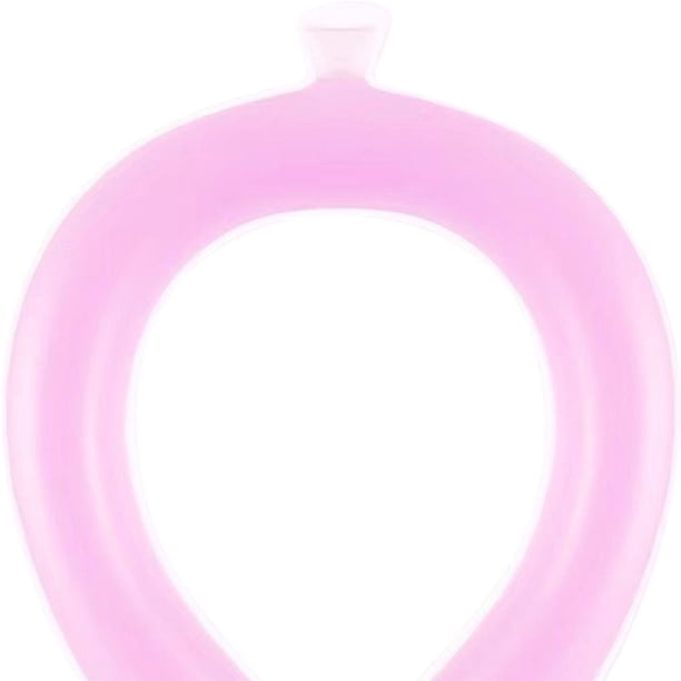 Cool Neck Ring Portable Neck Cold Ice Pack para verano Heat Pink Wdftyju Libre de BPA