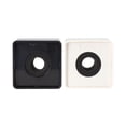 thumbnail image 1 of FRCOLOR Mic mark Mic Logo Flag Stand for Professional Interview ABS Durable Assorted Color Simple Design Easy to Carry 2 Pcs,2.76"X2.76"X2.01", 1 of 5