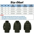 thumbnail image 5 of LEEy-world Warm Winter Coats for Men Men's Vegan Jacket Parka Insulated Thicken Hooded Heavy Duty Overcoat Green,8XL, 5 of 5