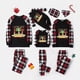 thumbnail image 1 of Pijamas familiares navideños a juego, Let's Get Lit Christams en julio, conjuntos de pijamas negros de manga larga, 1 of 4