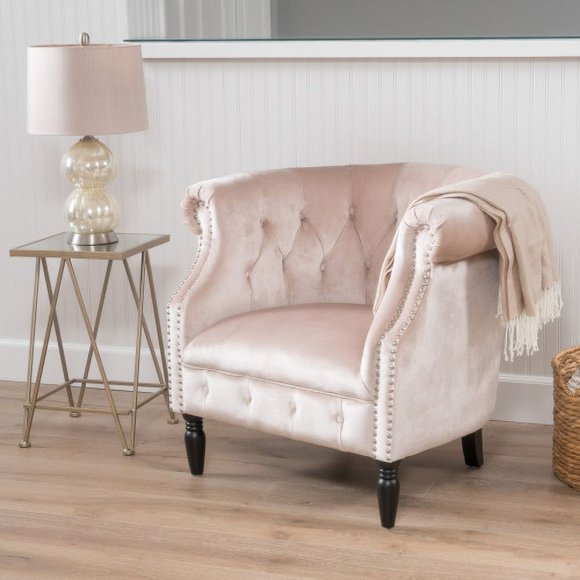 Velvet Club Chair