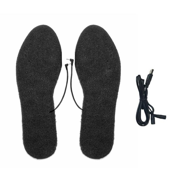 Plantilla De Calefacción Tmvgtek 1 Par De Plantillas Eléctricas Para Zapatos, Calentador De Pies, Calentador De Invierno Para Pies (35-39) Tmvgtek Libre de BPA