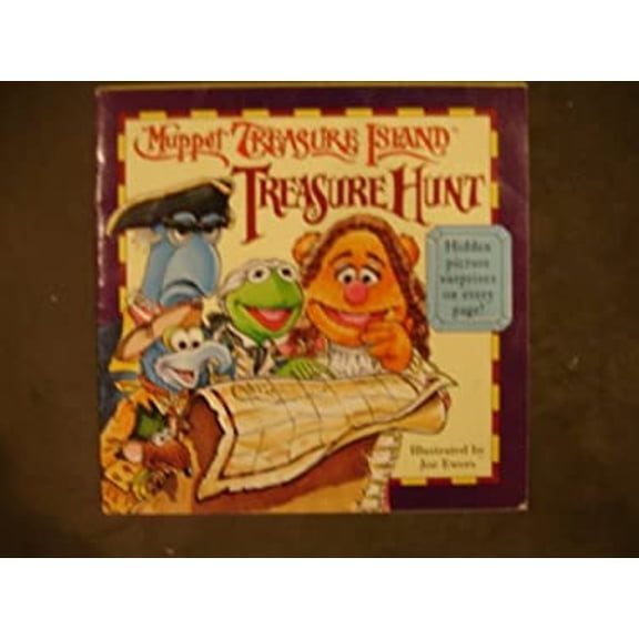 Pre-Owned Muppet treasure island: treasure hunt (Muppets), 9780448412771, 0448412772, Paperback,