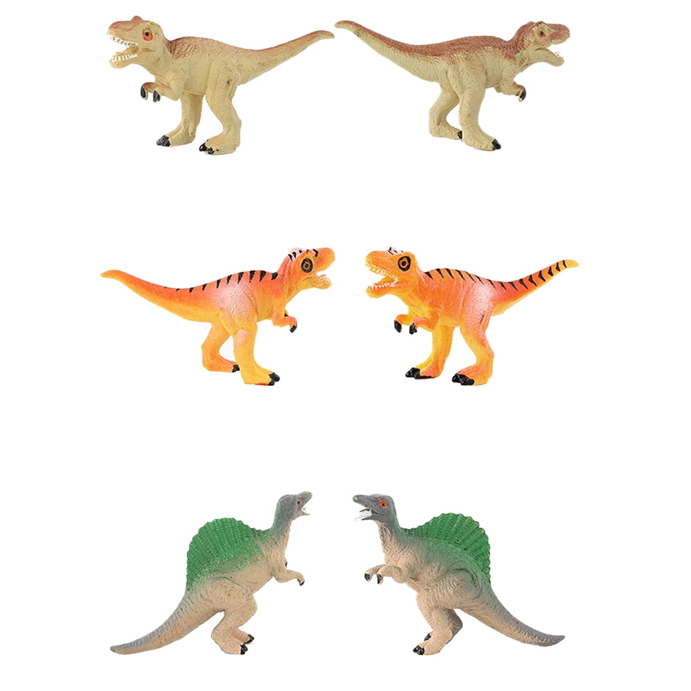 mini plastic dinosaurs