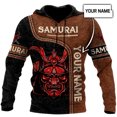 thumbnail image 3 of Nueva sudadera con capucha para hombre, con estampado 3D de samurái japonés, moda urbana, sudaderas con capucha de manga larga, chaqueta informal, pulóveres, abrigo para exteriores, 3 of 5