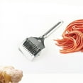 thumbnail image 4 of YOPTOP Machine à Spaghetti en Acier Inoxydable, Coupe-Pâtes à Rouleau, Outil de Cuisine Pratique et Robuste, Argent, 4 of 8