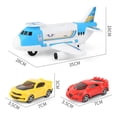 thumbnail image 6 of Utoimkio Childrens Toy Aircraft Large Size Passenger Plane With Two Cars For Kids Toy, 6 of 9