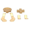 thumbnail image 2 of 4pcs Trigger Paddles And 2 Interchangeable D Pads, Yellow Excellent Touch Metal D Pads Paddles Replacement Parts Wide Use  For  Elite Series 2, 2 of 8