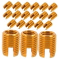 thumbnail image 4 of VERDANVERSE self tapping threaded inserts Furniture Screw In Nut Zinc Coated 20pcs, 4 of 8