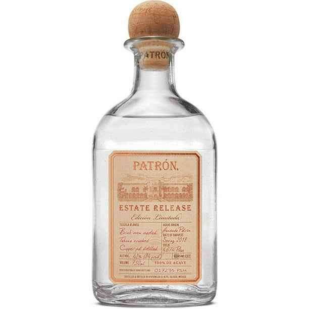 Pack de 2 Tequila Patrón Estate Release Blanco 750 ml multicolor Patrón