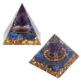 thumbnail image 4 of Pyramides d'Orgonite, Pyramide d'Orgone Robuste Durable Soulager le Stress Conception Exquise pour la Méditation pour la Chambre à Coucher pour le Bureau, 4 of 8