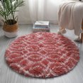 thumbnail image 3 of CAROOTU Tapis Rond Simple Doux Confortable Absorbant Antidérapant pour, 3 of 7