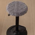 thumbnail image 4 of Gumesh 2-Pack Stool Covers Round, Elastic Bar Stool Covers Washable Stool Cushion Slipcover Stretchy Bar Chair Seat Cover for 12-14 Inch Chair, Dark Gray, 4 of 6