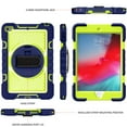 thumbnail image 7 of Dteck Kids Case for iPad mini 5/4 Case 7.9", iPad mini 5 Case, iPad mini 4 Case, 360 Rotating Hand Strap Stand Shoulder Strap Heavy Duty Drop Protection Rugged Case, Green, 7 of 7