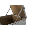 thumbnail image 4 of Natalia Storage Pouf Accent Garniture Gris, 4 of 8