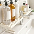 thumbnail image 4 of Faucet Storage Caddy, Kitchen Sink Organizer Rack, Over Faucet Shelf Holder for Sponges Soap Accessories Bathroom Countertop Storage, 4 of 6