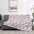 thumbnail image 2 of Disketp Donkey Flannel Blankets - Thick and Warm Blanket for Winter, Soft Fuzzy Plush King Blanket for All Seasons40"x30", 2 of 6