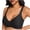 Black, variant on Jelly Wireless Bra for Women Comfy Seamless Push up T Shirt Bras Support Push up no Wire Full Coverage Everyday Bra Beige M
