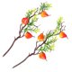 thumbnail image 3 of 2pcs boda ramas de pera falsa hogar DIY DIY Ornamentos de rama de pera simulados, 3 of 8