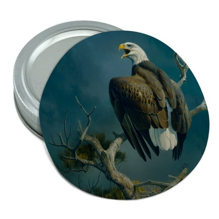 

Bald Eagle Nest Raptor Round Rubber Non-Slip Jar Gripper Lid Opener