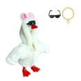 thumbnail image 3 of FEOLGEHLY Desk Goose Outfits, Desk Goose Outfits 7 inches, Birthday Decorations, Desk Goose Costumes, for Garden Lawn Holiday Party Birthday Decor (B), 3 of 7