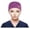 25#Purple, variant on Adjustable Working Caps with Button & Sweatband Women Ponytail Pouch Hats Long Hair