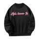 thumbnail image 3 of Sudadera con cuello redondo para mujer, trajes simples, informales, regalo, camisetas de manga larga a la moda M Yuyangstore Trajes De Sudadera Para Mujer, 3 of 8