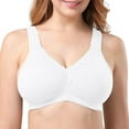 thumbnail image 5 of Sngxgn Womens Satin Full Coverage Bra,S upport Underwire Bra(White,95), 5 of 9