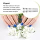 thumbnail image 5 of Soidarity Nail Art Delicado Extraíble Puntas Artificiales Extensión Uñas Moda Envolturas Herramientas de Manicura Decoración para Niñas Arte de uñas tipo 13 Soidarity CE012300-13B, 5 of 6