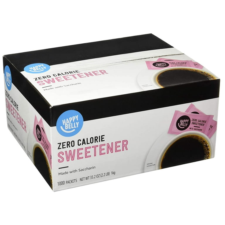 Zero Calorie Pink Saccharin Sweetener, 1000 Count (Previously