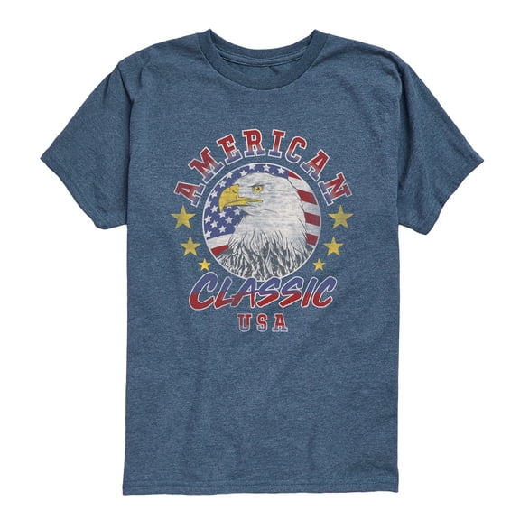 Instant Message - American Classic Short Sleeve Graphic T-Shirt