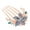 Blue, variant on Women Hairpin, Fashion Alloy Casual Flower Leaf Shiny Rhinestone Inlaid Shape Hair Barrette Hair Comb Accessory for Banquet Wedding Party and Daily Wear