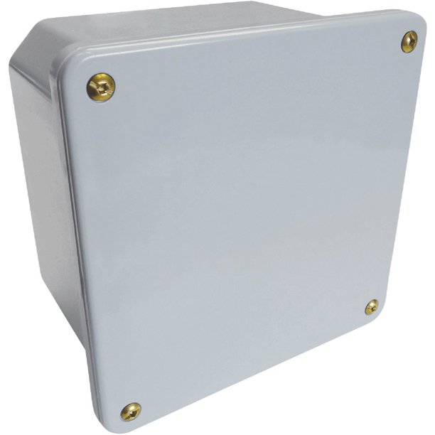 IPEX Kraloy 6 In. x 6 In. x 4 In. PVC Junction Box 020115