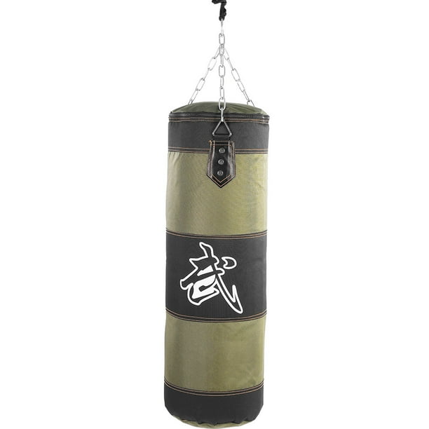 Tebru Empty Sand Bag, 7+1 Empty Training Boxing Hook Kick Sandbag Fight