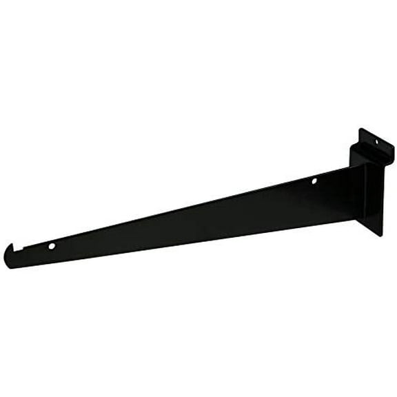 Only Hangers - 12" Slatwall Shelf Bracket with Lip