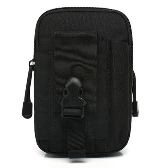Mobile Phone Case Pouch Waist Bag Waterproof Nylon Multifunction Casual Men Waist Pack Male Small Bag