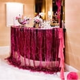 thumbnail image 4 of Aspire Long Foil Fringe Photo Backdrops Doorway Window Tinsel Party Curtain 3 ft x 8 ft-Silver-Pack of 1, 4 of 7