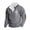 Gray, variant on Mens Fleece Lined Quarter Zip Pullover, Fleece-Lined Mock Neck Sweatshirt Casual Long Sleeve Henley Collar Vintage Regular Fit V Neck Sweatshirts Casual Dressy Fall Winter Warm Sweatshirts Pullover
