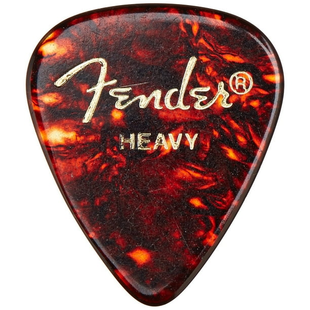 Púas para guitarra Fender 351 Shape Classic (paquete de 144)