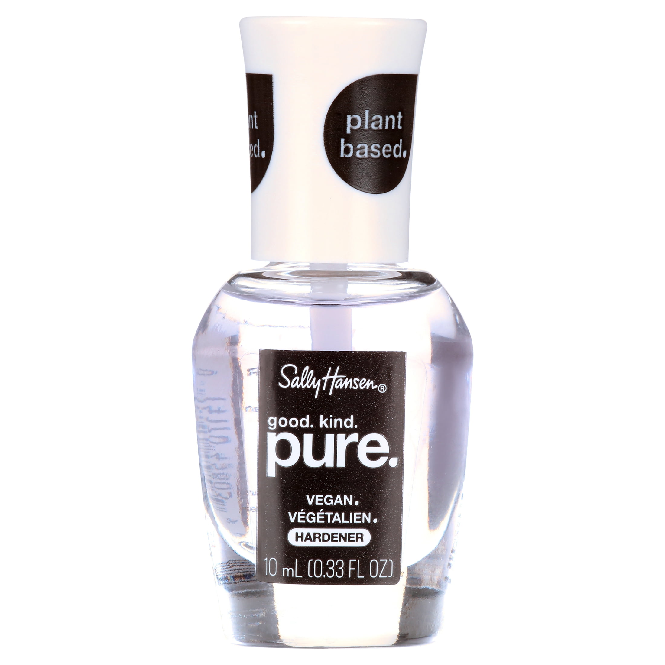 (2 pack) Sally Hansen Good. Kind. Pure. Nail Hardener Treatment, 0.33 oz, Vegan Clean