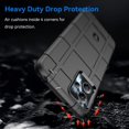 thumbnail image 3 of Slim Fit Phone Case for Motorola Moto G23, Case for Moto G13,Rugged Shield Case with Military Grade Shockproof,Drop-Tested and Camera Lens Protection Cover for Moto G23/G13, HD Black, 3 of 7