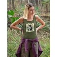 thumbnail image 2 of Floral Forester I Racerback Tank Women -Grace Popp Designs, Female x-Large, 2 of 4