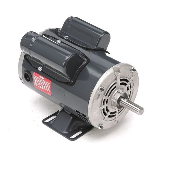 Leeson GP Motor,1/2 HP,1,725 RPM,115/230V AC,56 056B17D11018