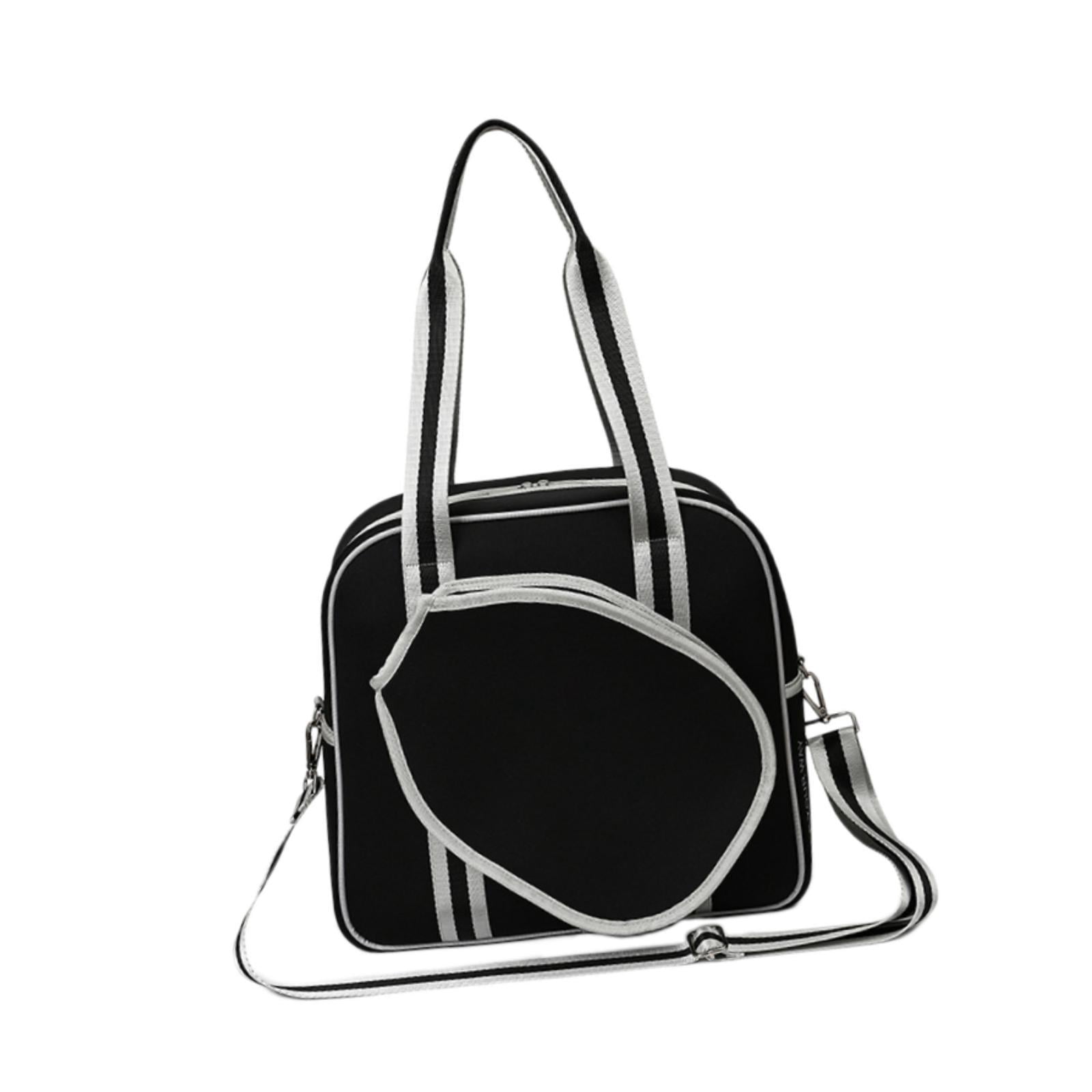 Baoblaze Tennis Bag Carrier Pickleball Racket Storage Duffle Bag Neoprene Tennis Tote