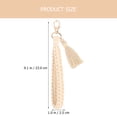 thumbnail image 2 of KALLORY Wristlet Lanyard Keychain Prevent Lost Cotton Rope 1Set, 2 of 6