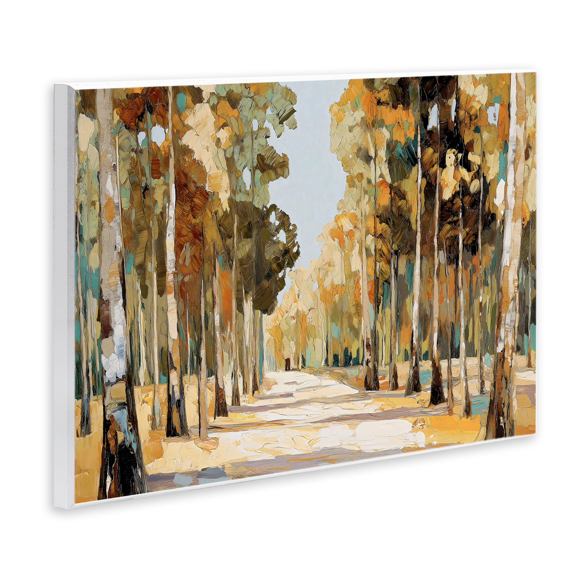 Stupell Industries Modern Impressionist Fall Forest Wall Plaque Art, design by Gina Kelly