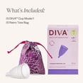 thumbnail image 2 of Copa menstrual DIVA Cup Modelo 1 de silicona de grado médico, 2 of 8
