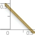 thumbnail image 5 of 14K Yellow Gold 1.1mm Round Snake Chain (20 X 1.1) Made In Peru sna100-20, 5 of 5